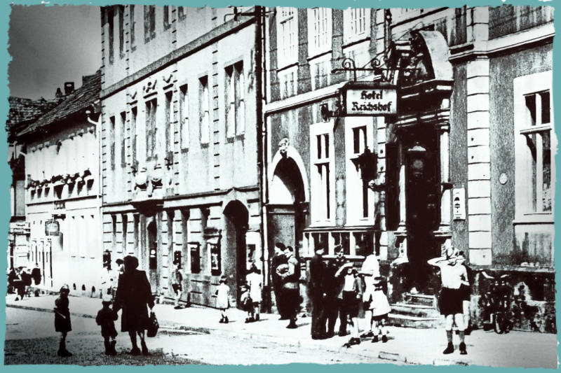 Göttingen Zeichnung um 1900 Otto Thomasczek © www.schuster-heiligenstadt.de