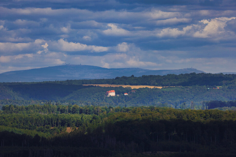 Bodenstein und Brocken vom Scharfenstein TS © www.heiligenstadt.net